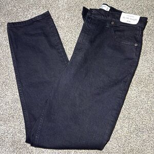 Abercrombie & Fitch The 90s Straight, Ultra High Rise, Black, Sz 29/8R - NWT